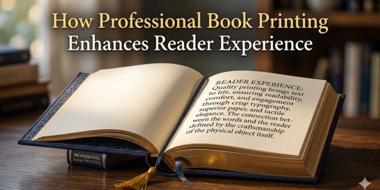 How Professional Book Printing Enhances Reader Experience