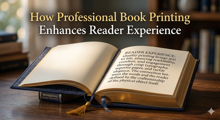 How Professional Book Printing Enhances Reader Experience